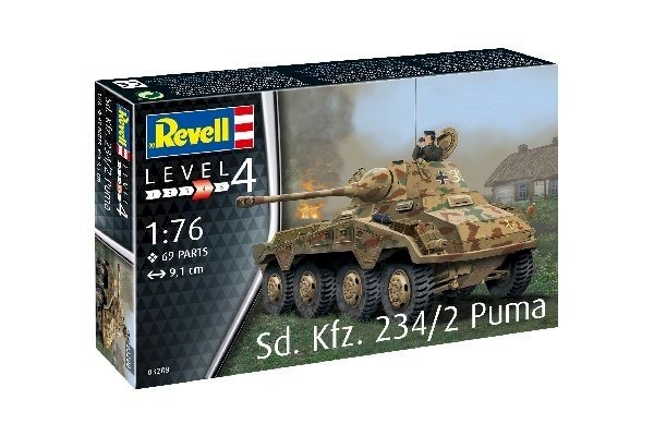 Revell Modellset Sd,Kfz, 234/2 Puma