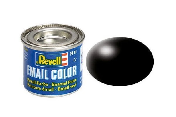 Revell Emaljfärg 14 ml. Black Silk