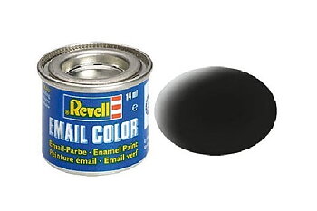 Revell Emaljfärg 14 ml. Svart &nbsp;Matt Nr 8
