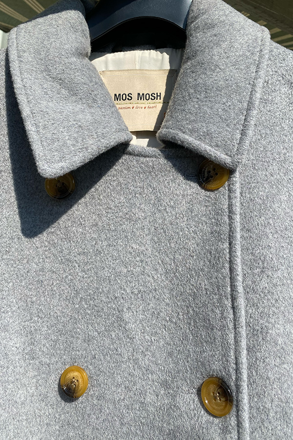 Mos Mosh - MMVenice Wool Coat Grey Melange - 6