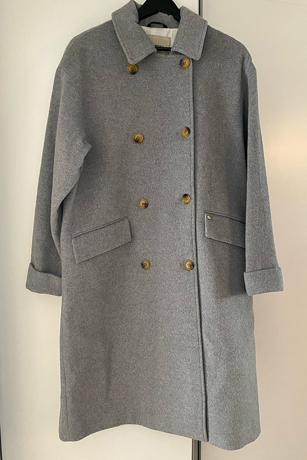 Mos Mosh - MMVenice Wool Coat Grey Melange - 7