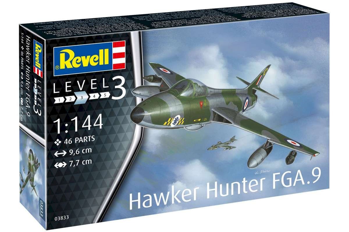 Revell Modellset Hawker Hunter FGA.9