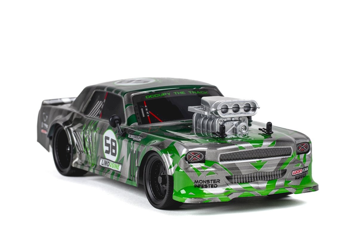 TEC-TOY Radiostyrd Extreme Racing, Grön - 3
