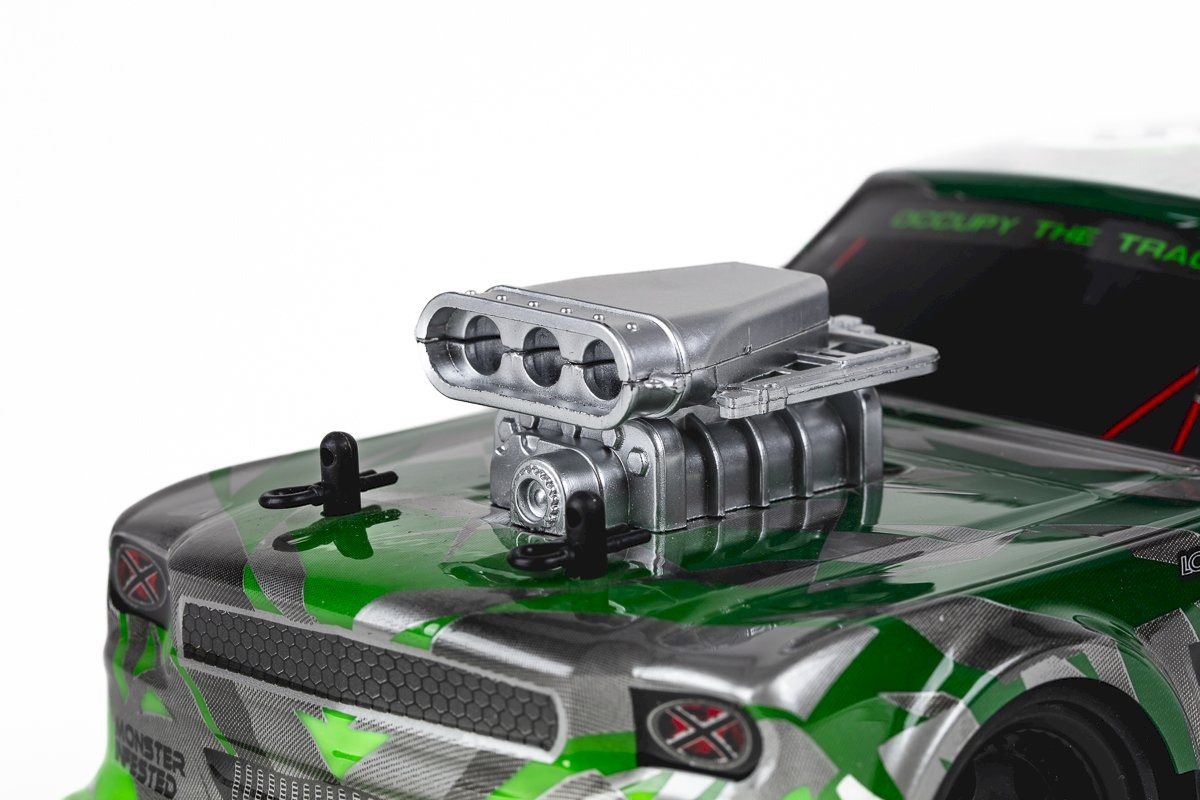 TEC-TOY Radiostyrd Extreme Racing, Grön - 7