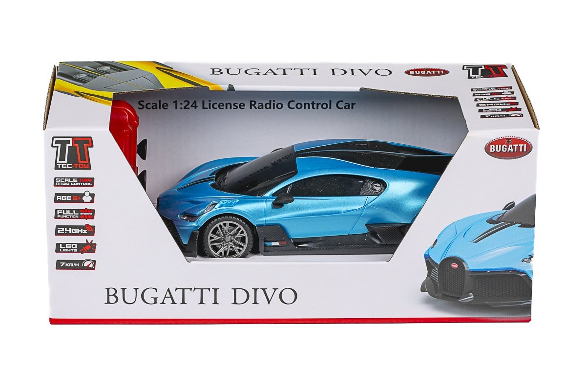 TEC-TOY Radiostyrd Bugatti Divo, Blå