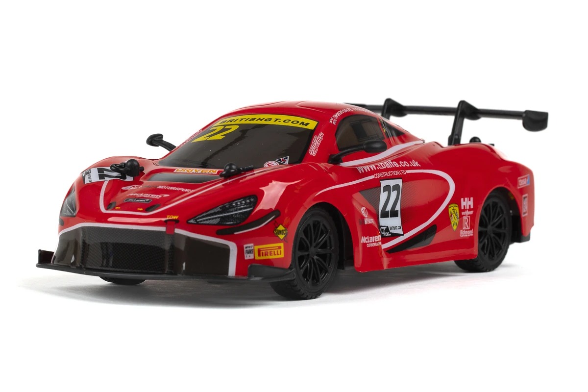 TEC-TOY Radiostyrd McLaren 720S GT3, Röd - 4