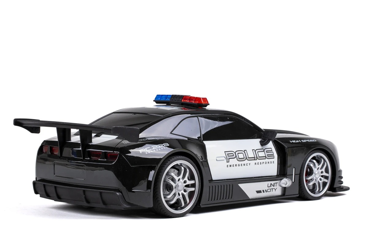 TEC-TOY Radiotyrd Police Chase , Svart - 6