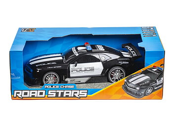 TEC-TOY Radiotyrd Police Chase , Svart