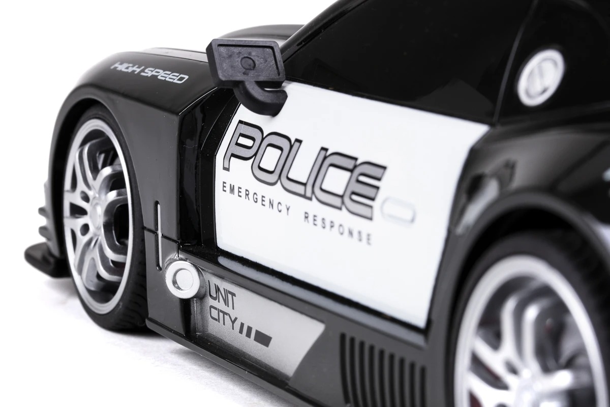 TEC-TOY Radiotyrd Police Chase , Svart - 5