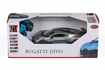 TEC-TOY Radiostyrd Bugatti Divo, Mörkgrå