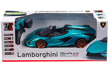 TEC-TOY Radiostyrd Lamborghini Sian, Turkos