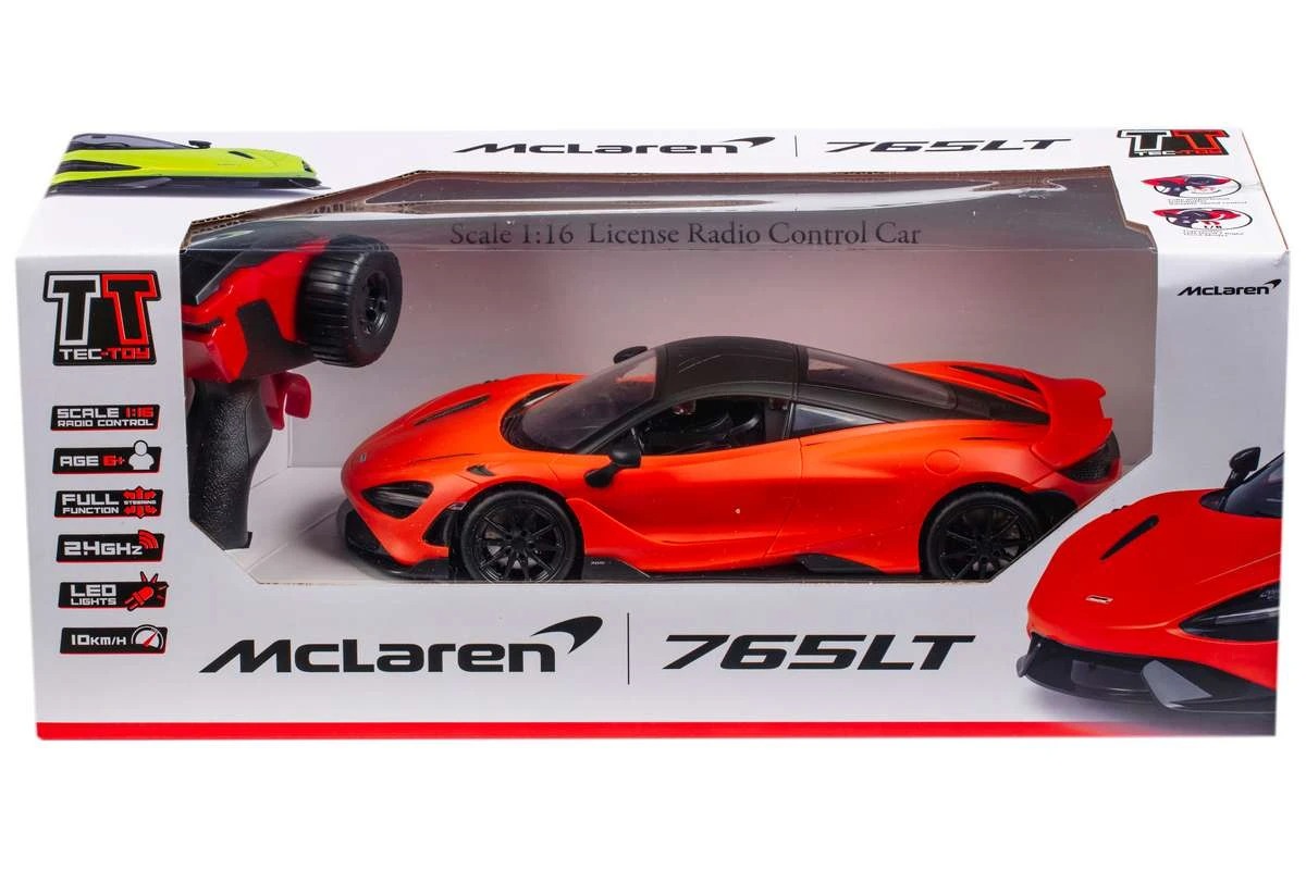 TEC-TOY Radiostyrd McLaren 765LT, Orange