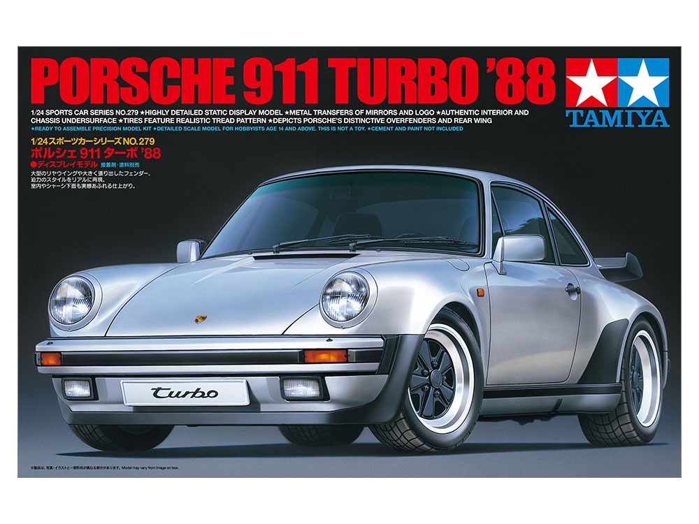 Tamiya Modellset Porsche 911 turbo '88
