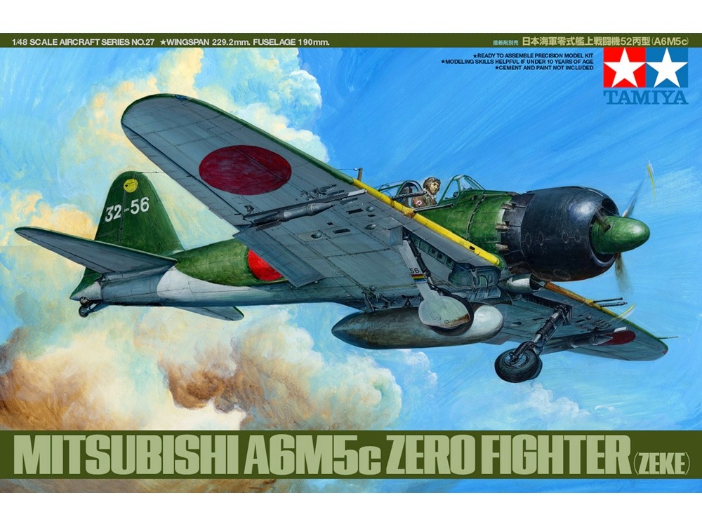 Tamiya Modellset A6M5c Type 52 Zero Fighter (Zeke)