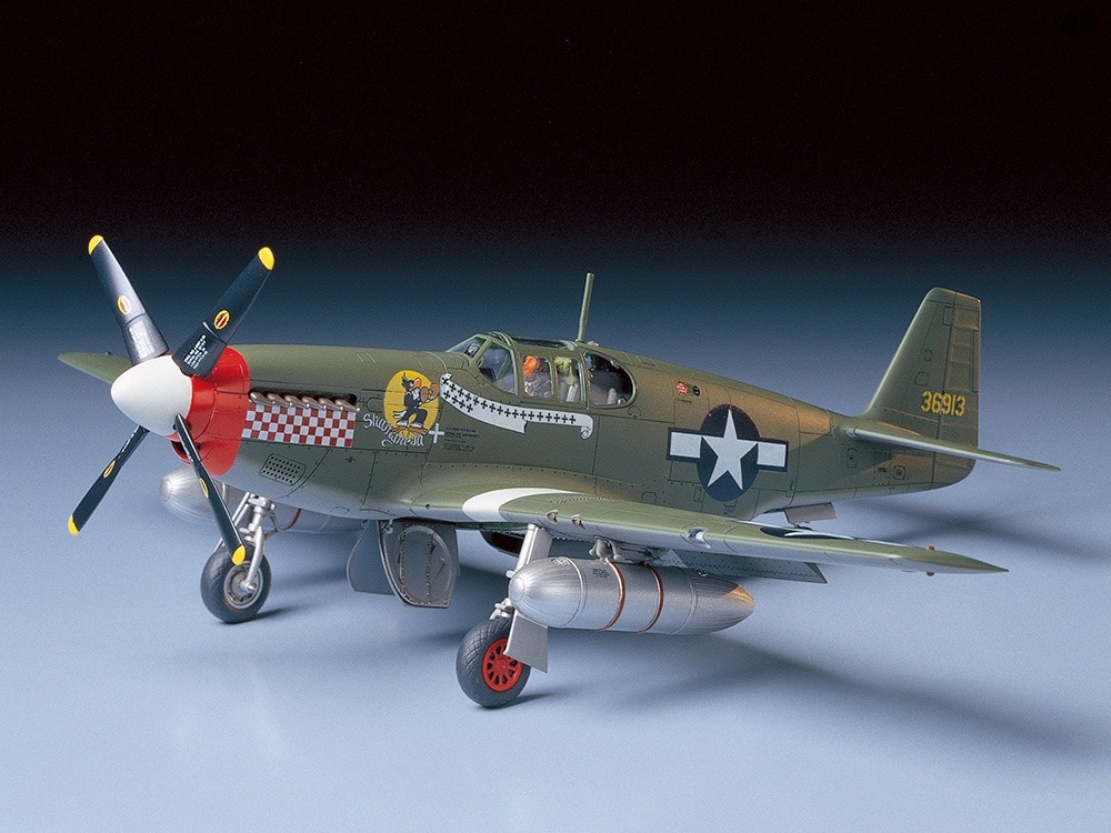 Tamiya Modellset North American P-51B Mustang - 2