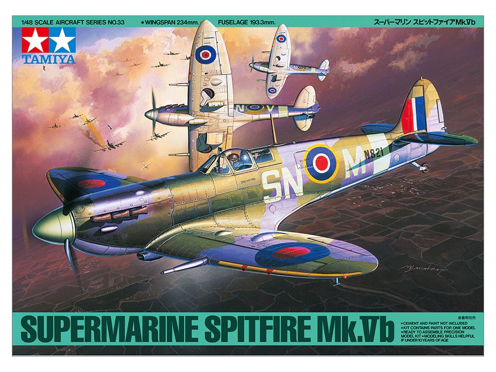 Tamiya Modellset Supermarine Spitfire Mk.VB