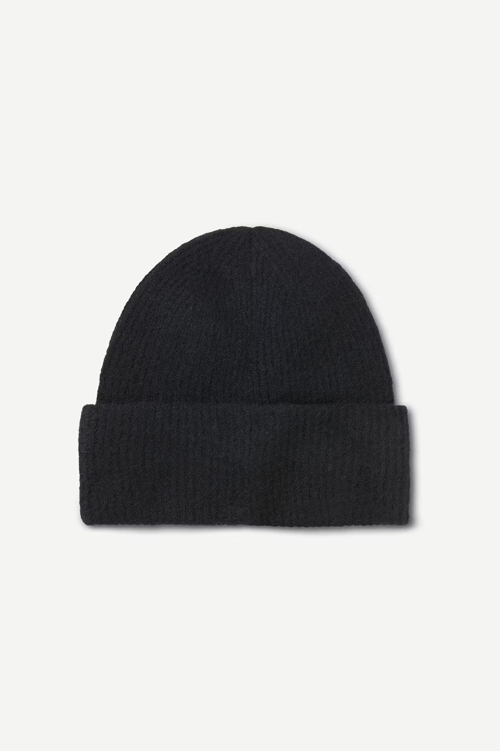 Selected Femme Lulu Linna Knit Beanie Black