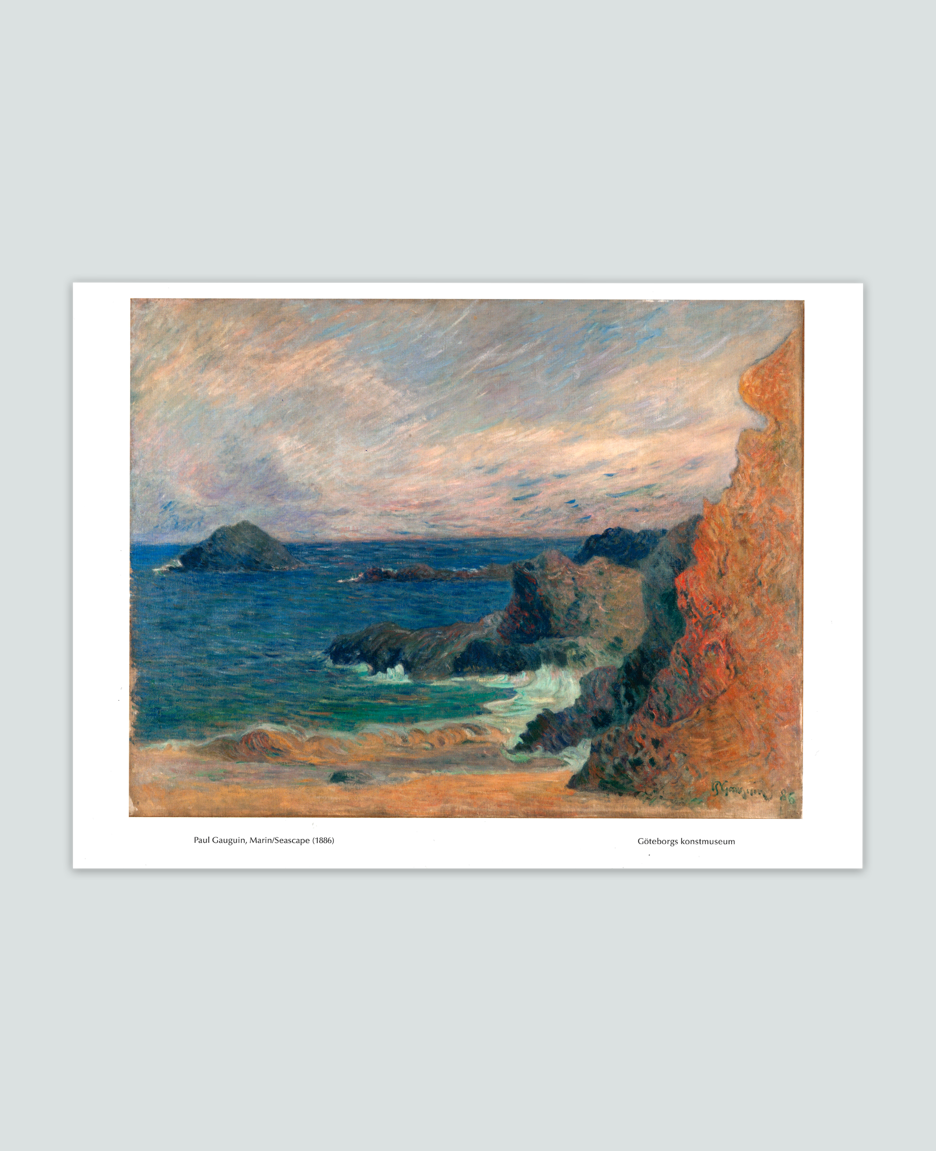 Affisch, Marin, Paul Gauguin