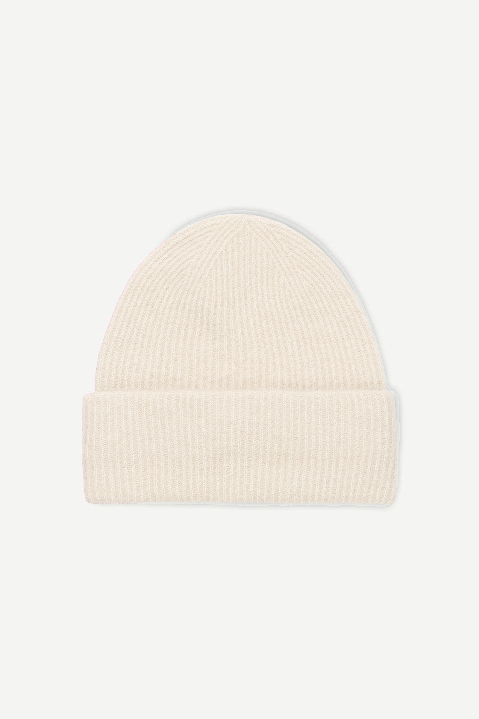 Selected Femme Lulu Linna Knit Beanie Birch Mel.