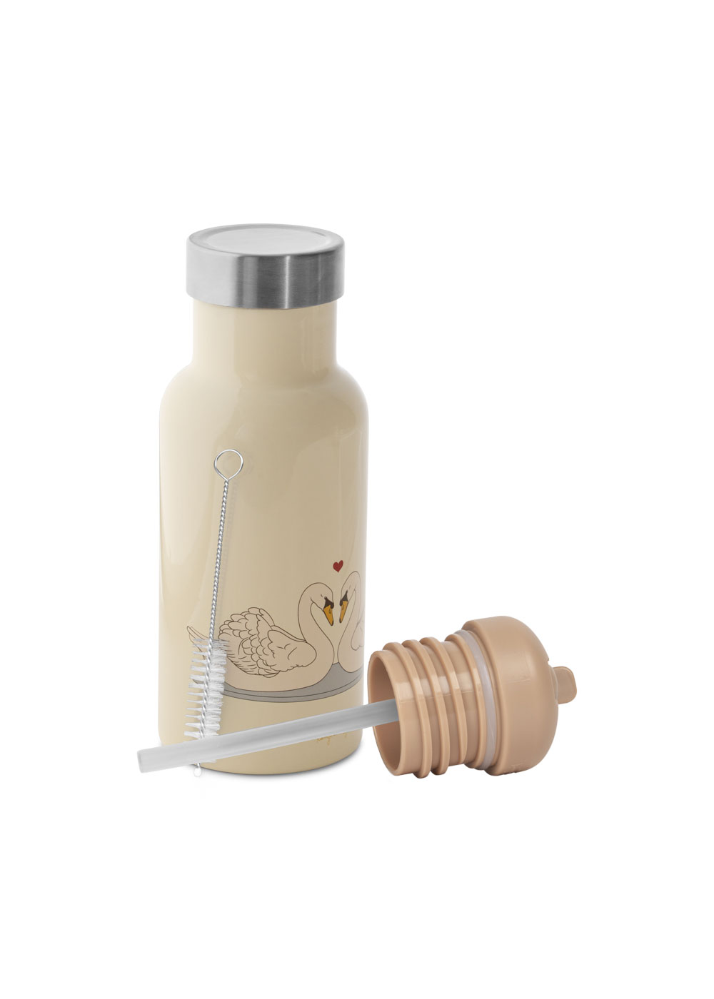 THERMO BOTTLES SWAN BEIGE