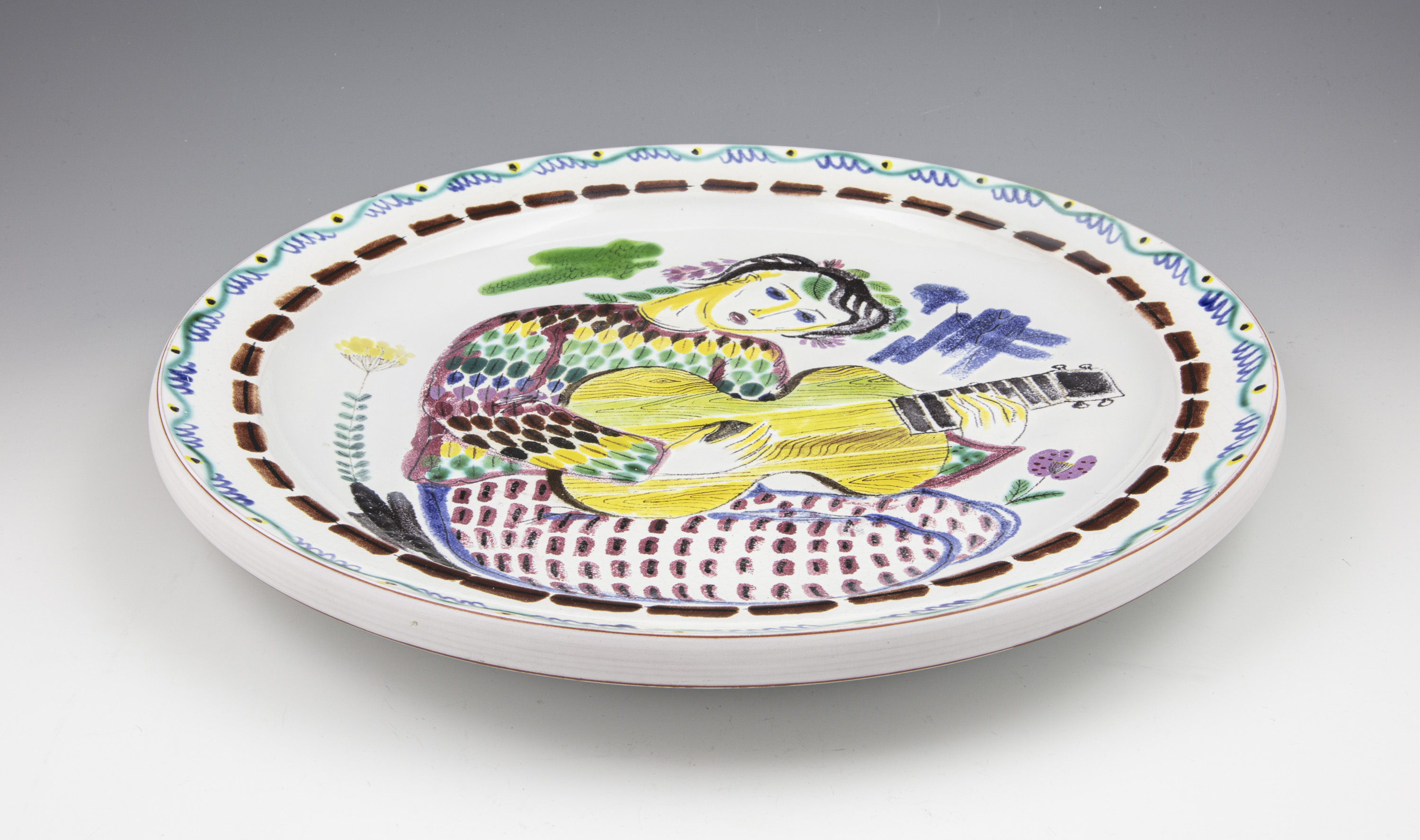 Big Plate/Bowl - Faience  - 2