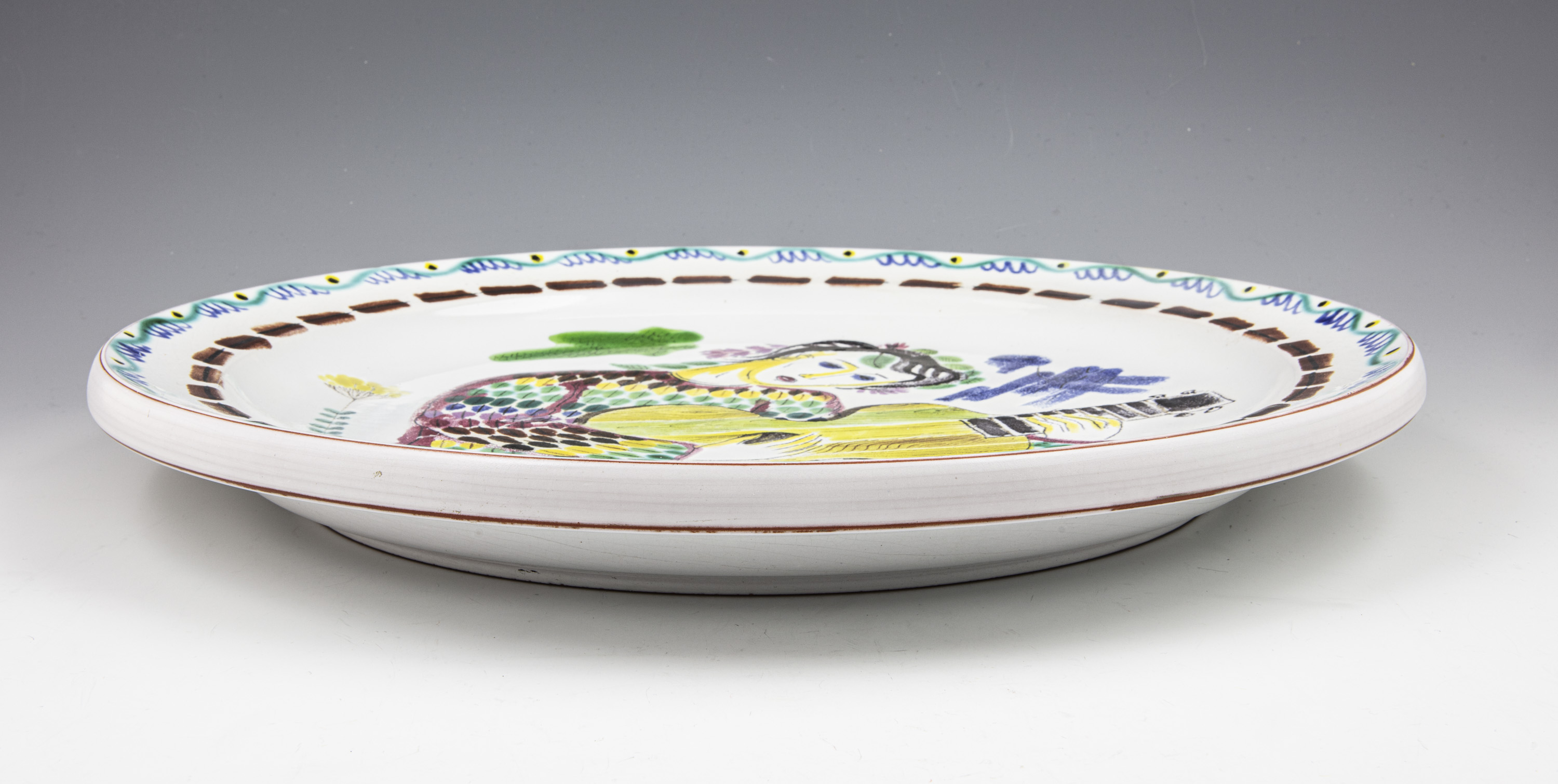Big Plate/Bowl - Faience  - 3