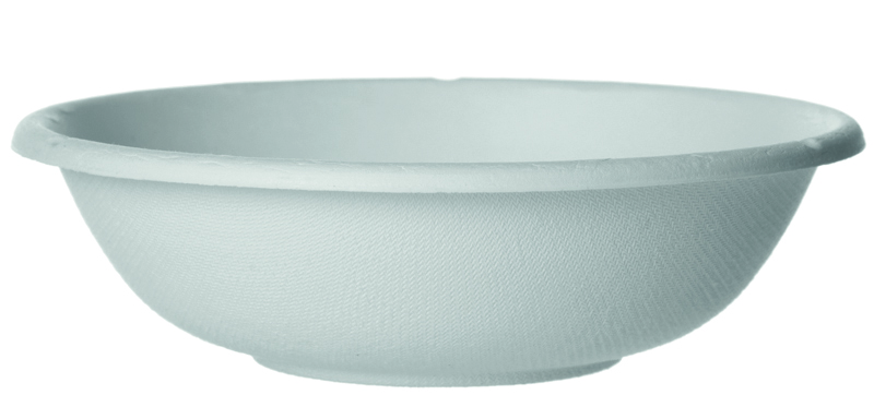 Round Bowl Coupe white moulded fibre 16oz/470 ml 800 pcs/pack