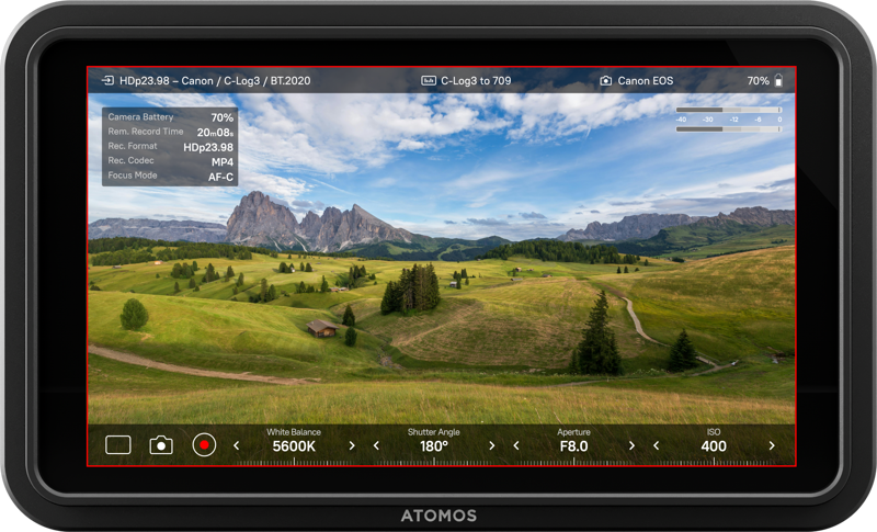 Atomos Shinobi II  5"  1500nit HDMI monitor - 3