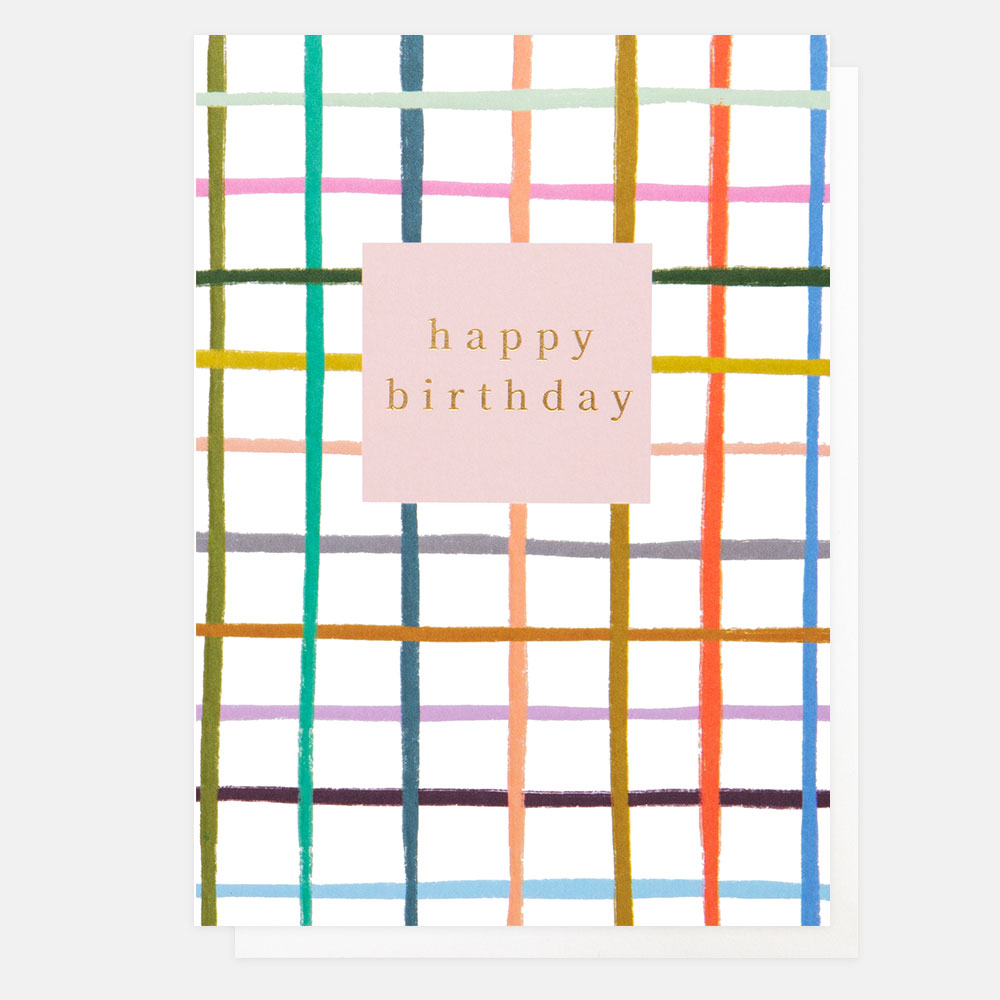 Multi Check Happy Birthday - 2