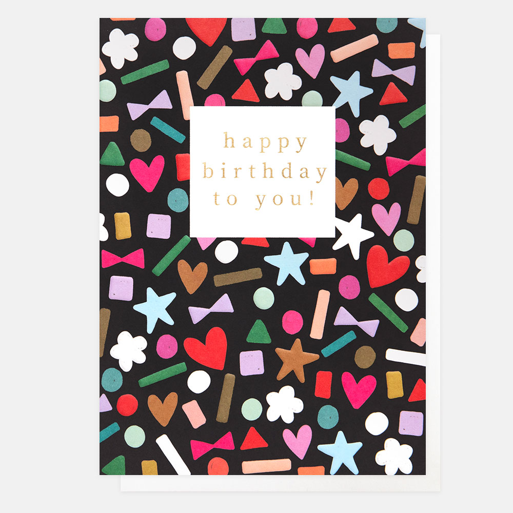 Multi Pattern Happy Birthday To You