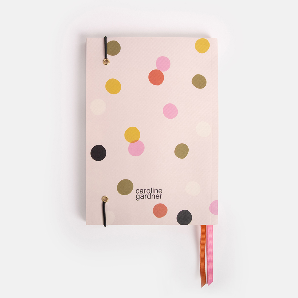 Pink Spotty A5 Notebook - 3