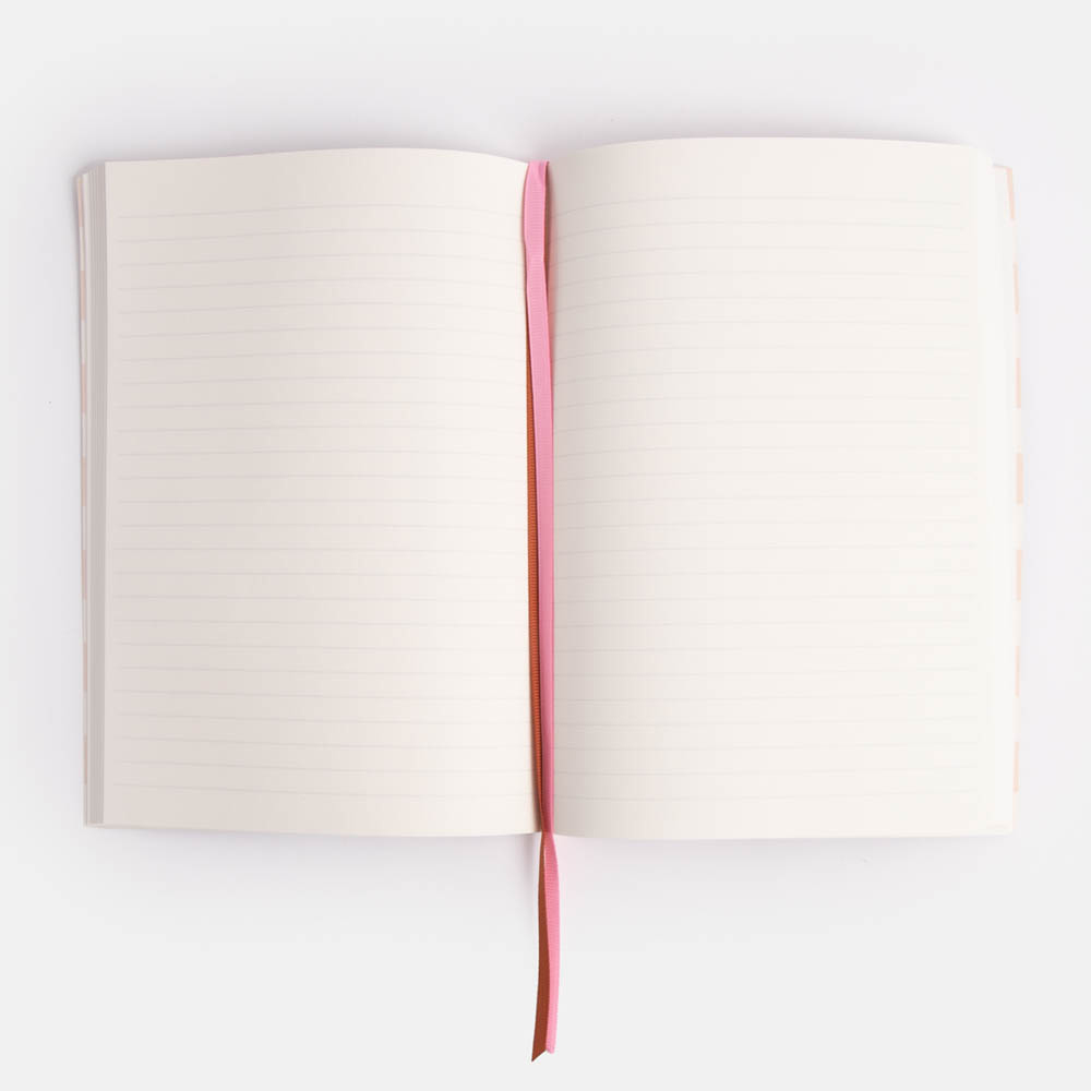 Charcoal Mono Bloom A5 Notebook - 3