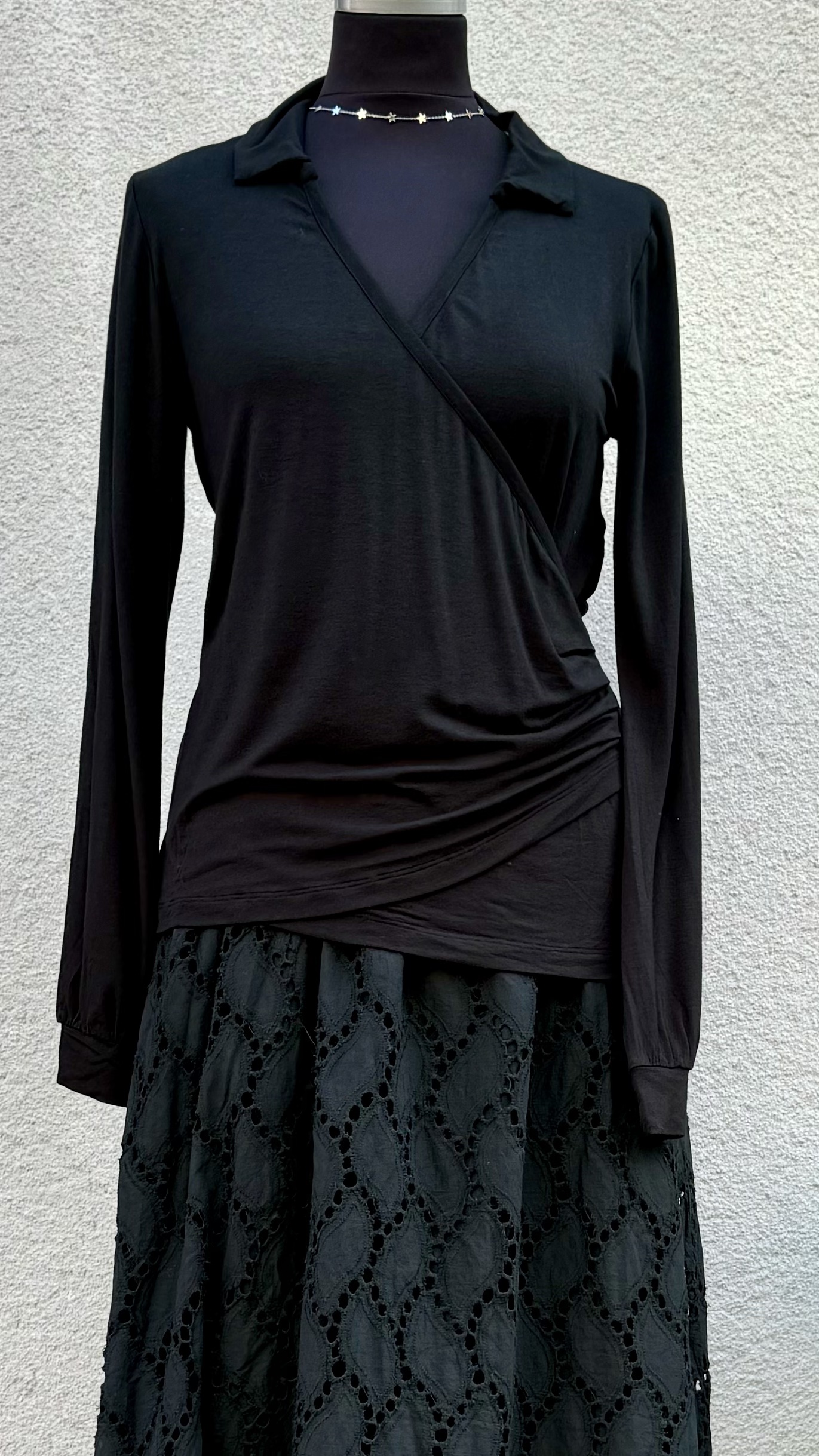 Kona top - Bamboo - black - 2