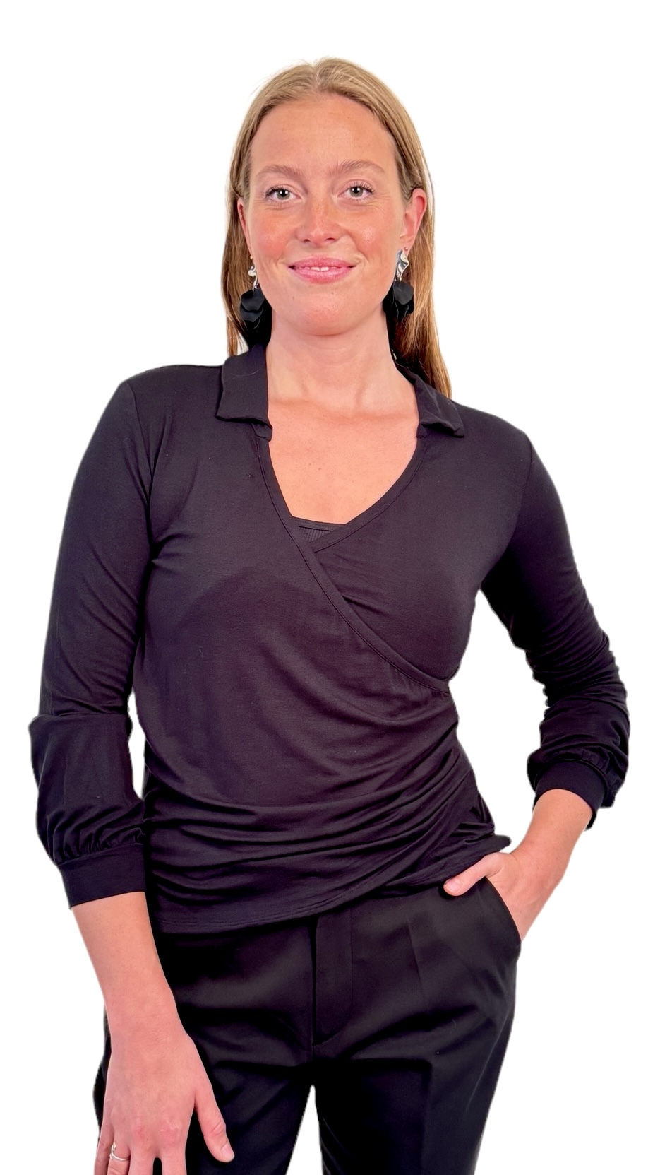 Kona top - Bamboo - black