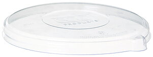 Bowl LID PLA FLAT Anti Fog 720-1360 ml /24-46oz (400 st/fp)