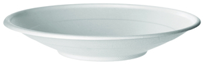 Round Bowl Noodle molded fiber white 470 ml/16oz - 400 pcs 