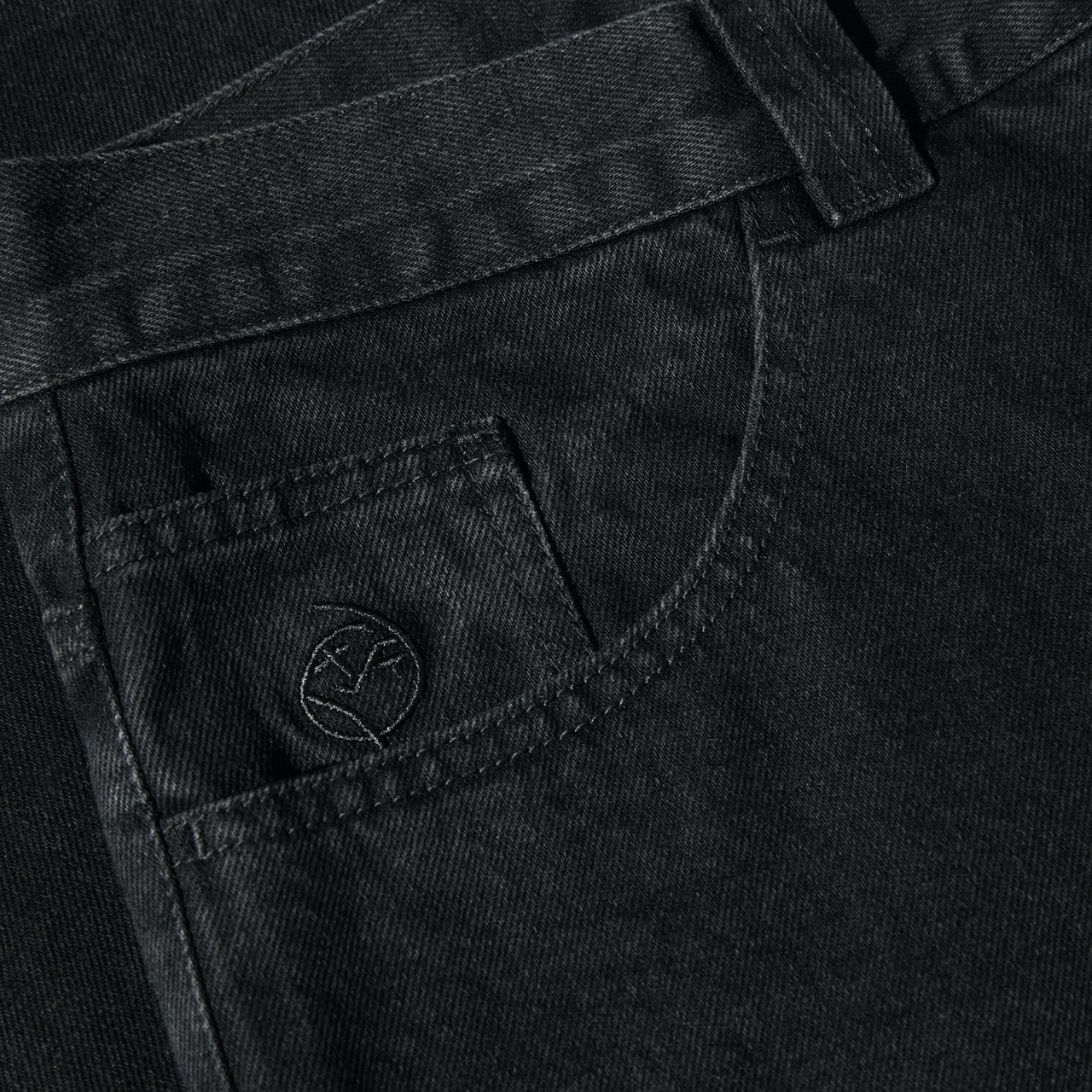Polar Skate Co. Big Boy Jeans Pitch Black - 4