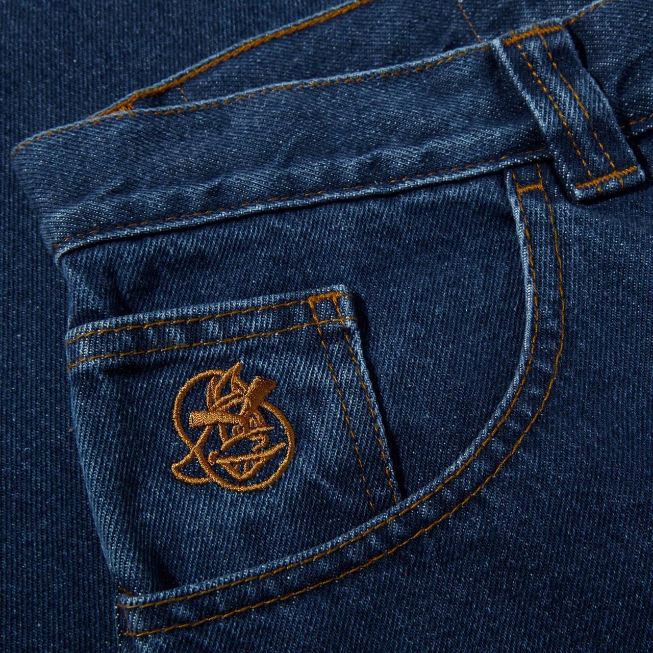 Polar Skate Co. 93! Jeans Dark Blue - 3