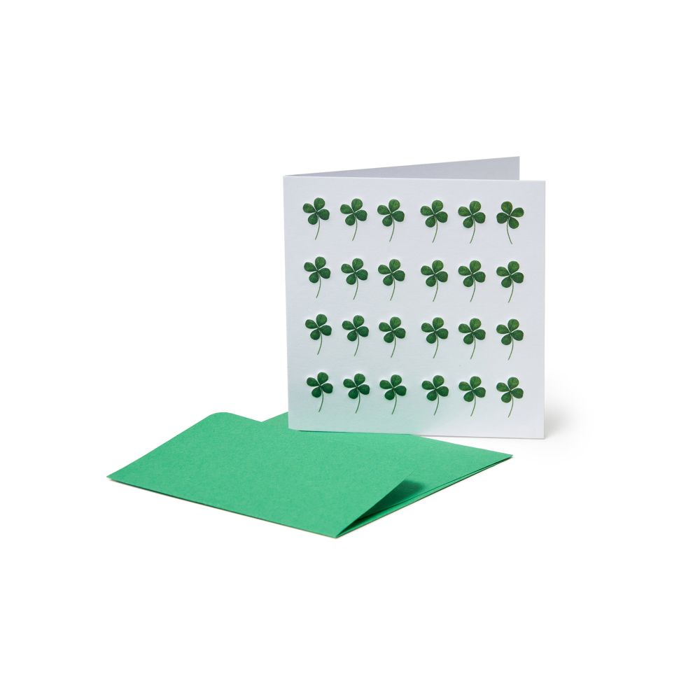 Small Greeting card, Firkløver (BQEV008)