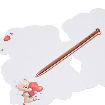 Large Greeting card, Teddy bear (BG0626)