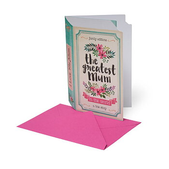 Large Greeting card, Mum Greatest (BG0637)