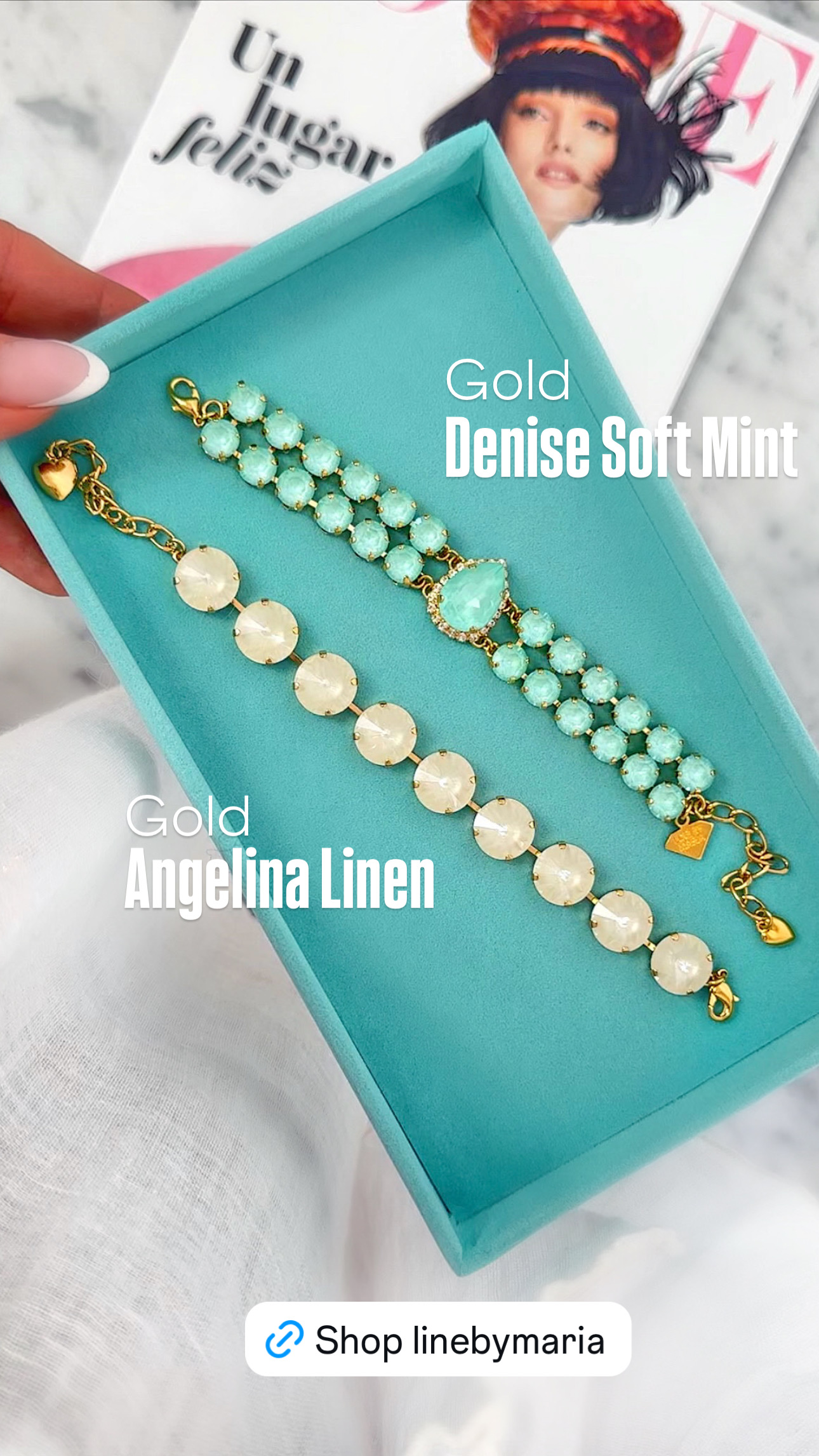 Bracelet Angelina Linen Ignite Gold - 3