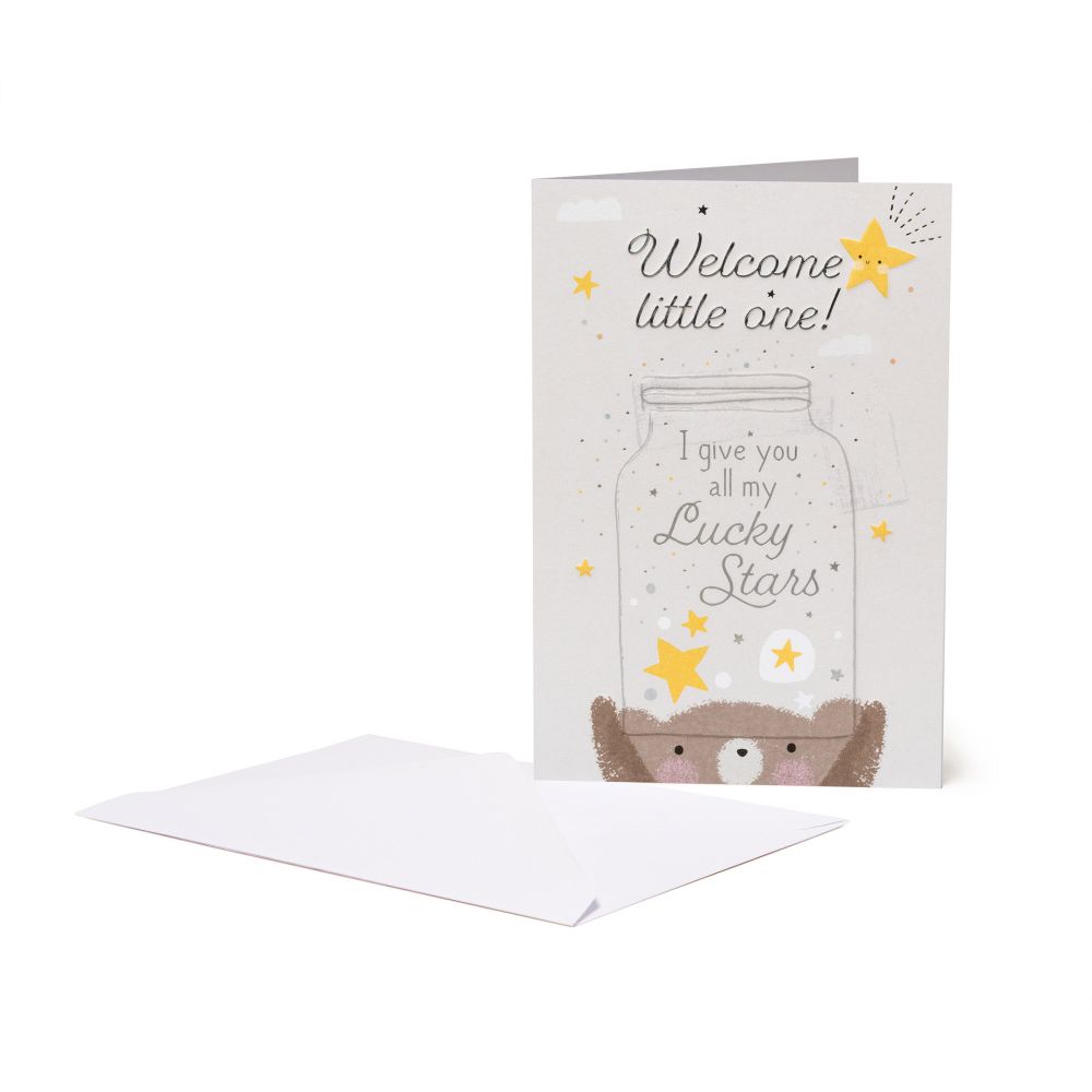 Large Greeting card, New baby born (BG0792)