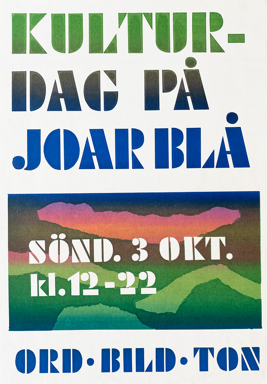KULTURDAG PÅ JOAR BLÅ