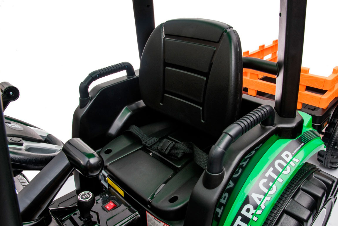 Azeno Farmer Excavator Eltraktor för Barn - 6