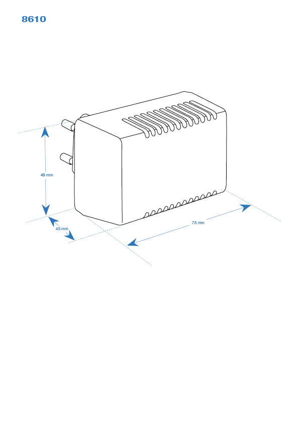 AC/AC Mascot 220V - 18V 1.2A 20VA - 2