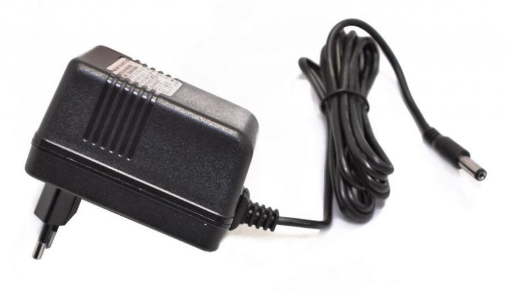 Universell AC/AC-adapter, 12V, 1.67A, 20VA, 55x2.1 - 2