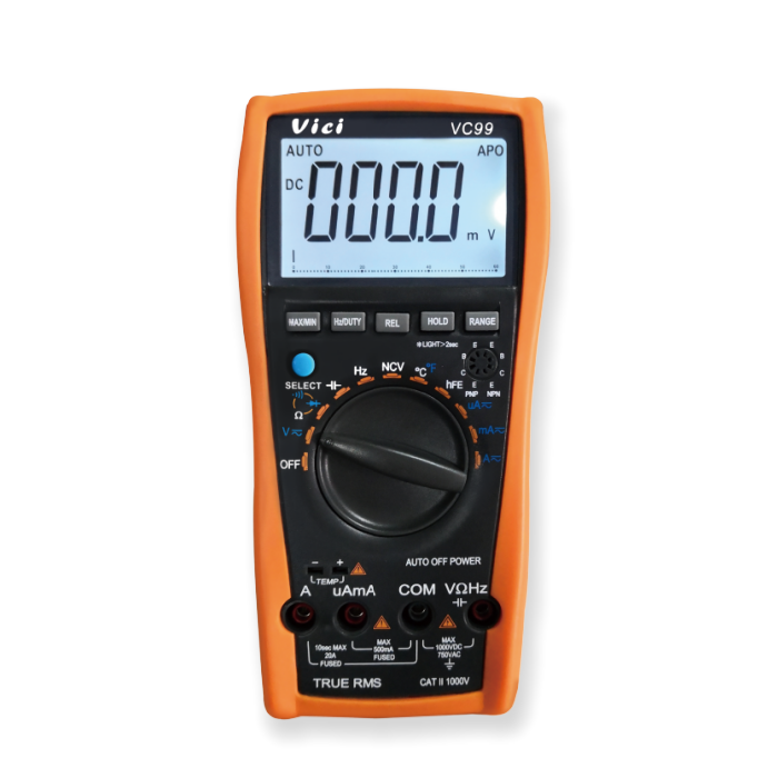Multi-function VC99 LCD Digital Multimeter Auto Range