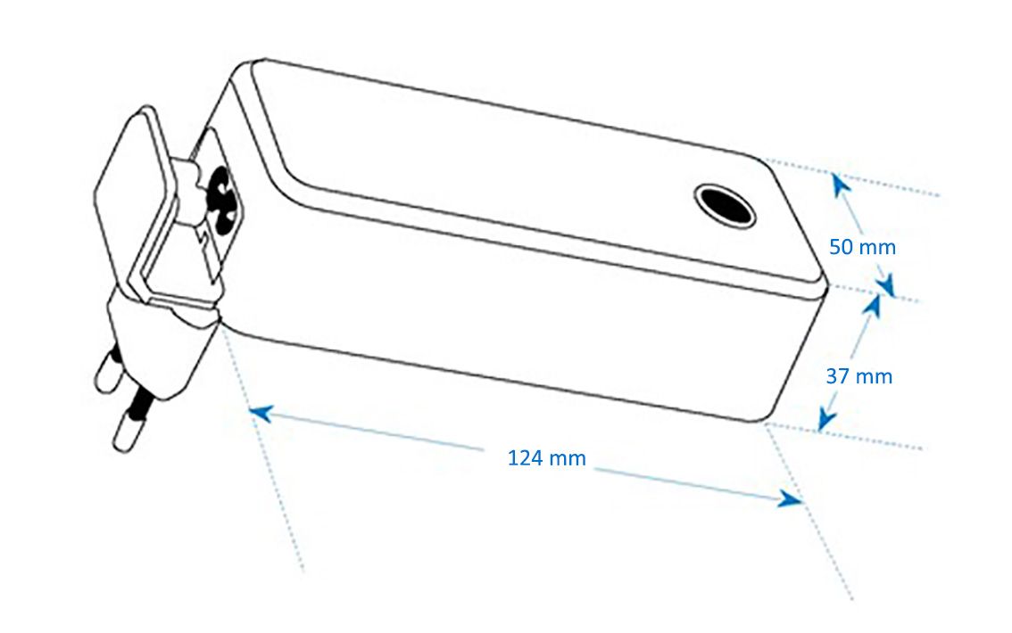 Nätaggregat 15 VDC 2.8 A 42 W, Mascot 3721, Blueline EU - 2