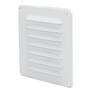 Ventilgaller 155X155 Vit Utv.